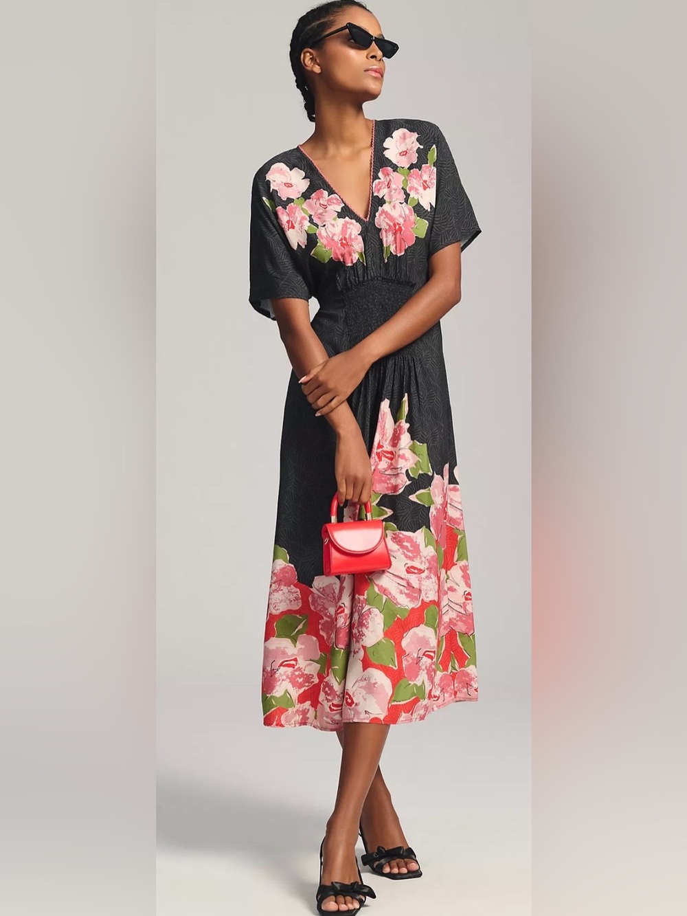 Anthropologie blank London dress , wide sleeves